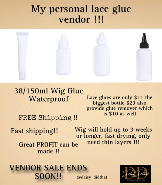 My personal Lace glue vendor
